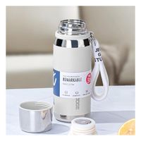 Termo Blanco 500ml para Bebidas Calientes y Frías en Oficina Hogar Y notas