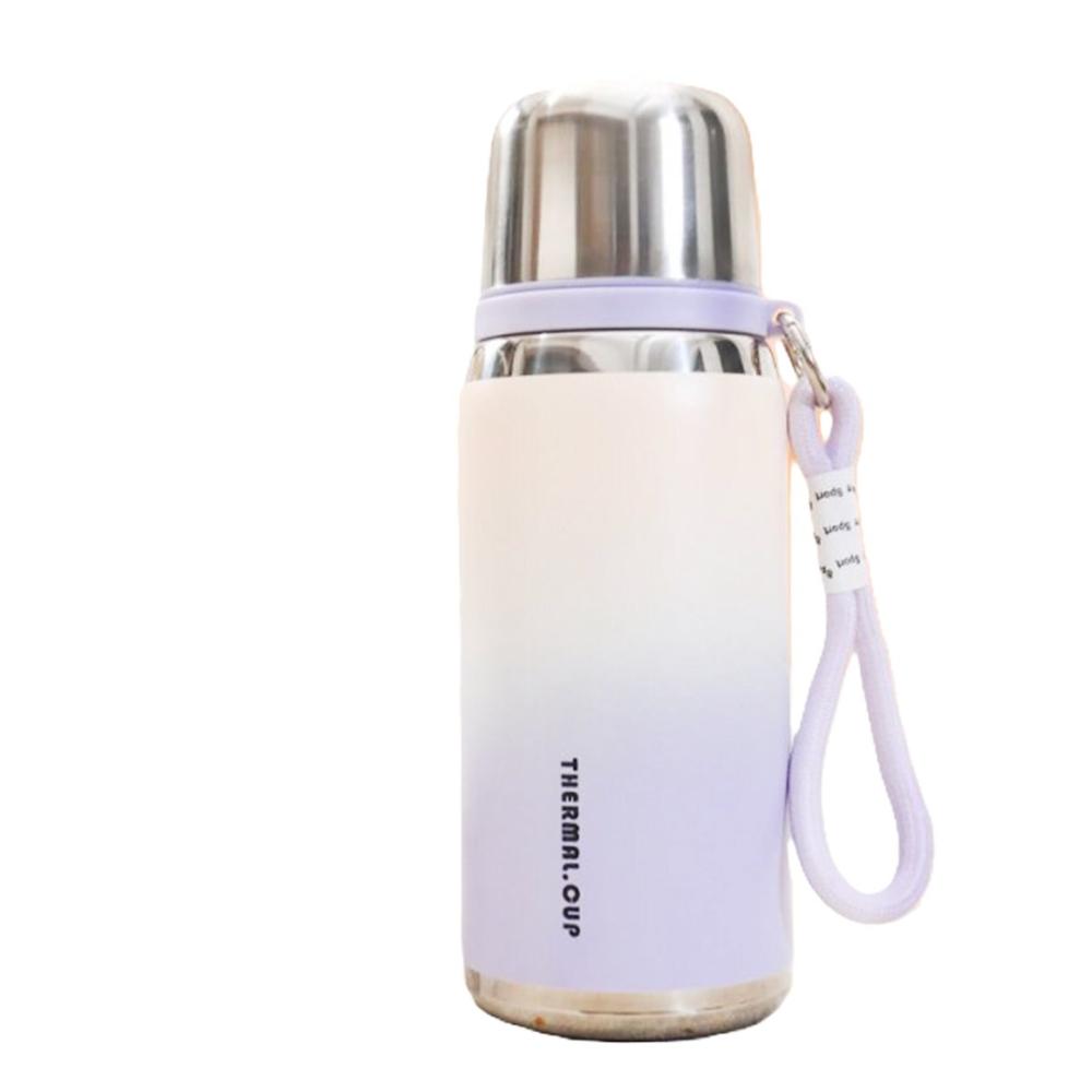 Termo 800ml Lila Resistente a Golpes y Facil de Limpiar en Casa o Oficina YRegalo Sticker