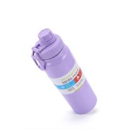 Termo Divertido 800ml Lila con Diseno para Ninos YRegalo Sticker