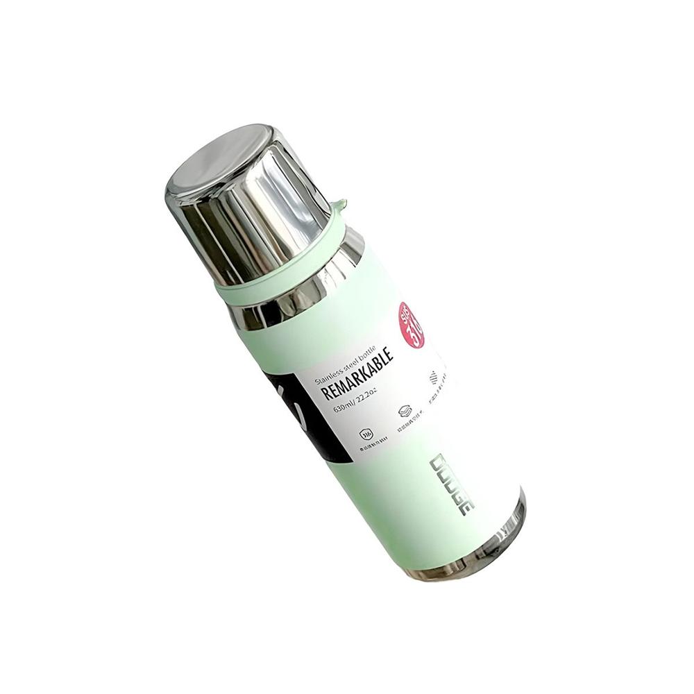 Termo Verde Agua 800ml para Uso Diario en Oficina Hogar y Picnic YRegalo Sticker