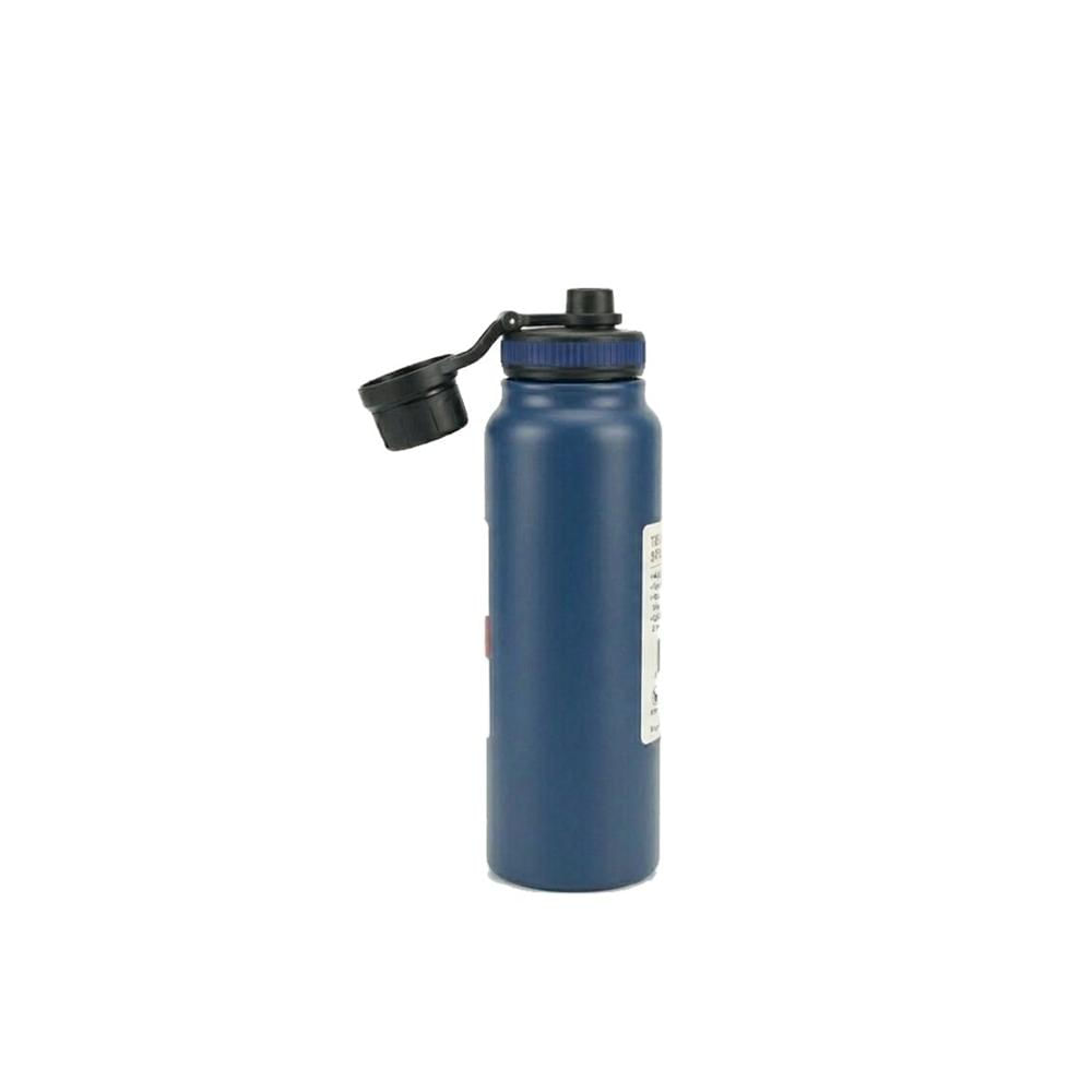 Termo 800ml Azul con Tapa Hermetica para Hidratacion Diaria