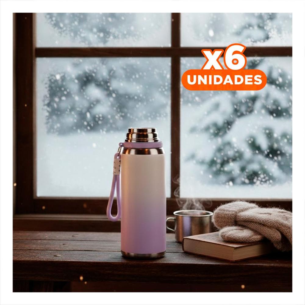 Pack6 Contenedor 800ml Lila Resistente y Facil de Limpiar para Uso Diario YPapel Regalo
