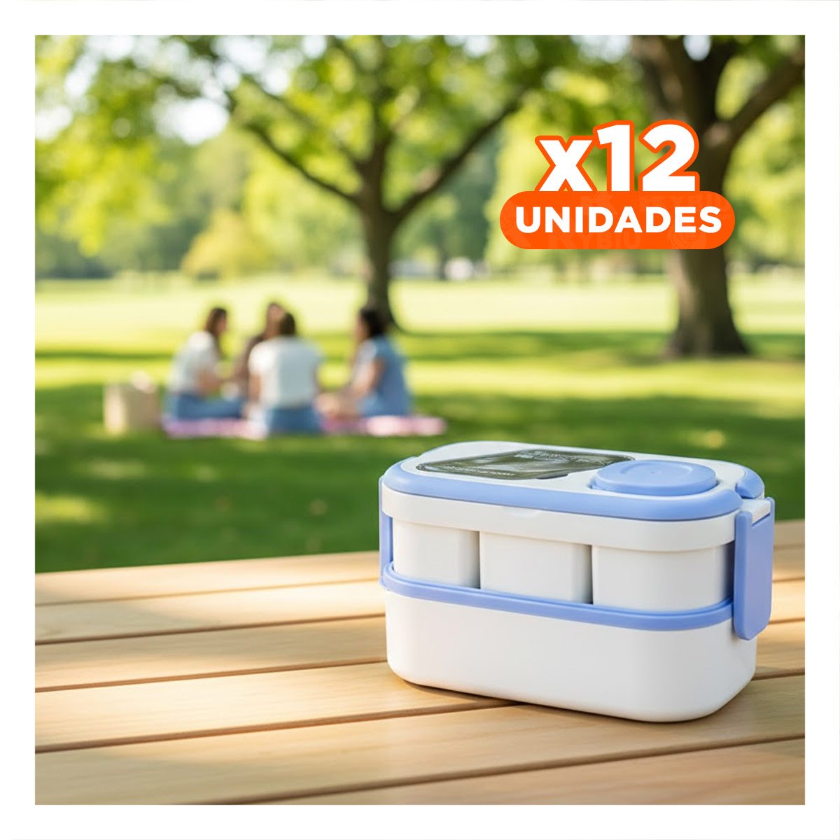 Pack12 Pote Modular con Separadores 2 Pisos Lila y Blanco para Cocina YRegalo Sticker