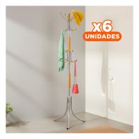 Pack6 Modulo de Colgado 172cm Dorado y Plateado Diseño Moderno Ligero y Actual Y Papel Regalo