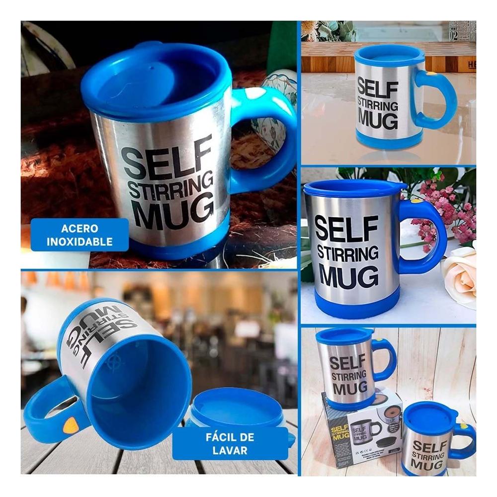 Agitador Electrico 400 ml con 2 Pilas AAA para Cocina Moderna Azul YLigas Regalo