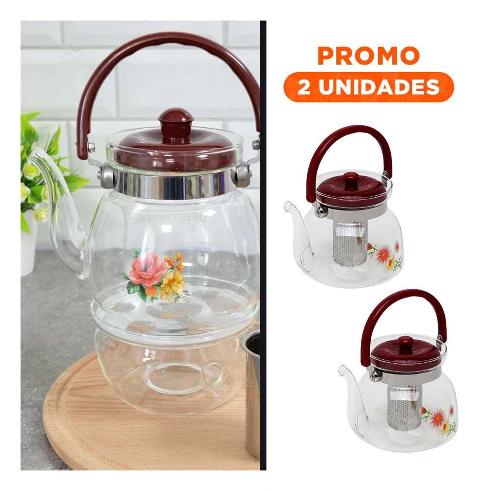 Pack2 Recipiente 600ml Transparente con Tapa Guinda en Preparacion Constante YRegalo Sticker