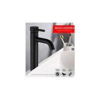 MEZCLADORA DE LAVATORIO ALTO NEGRO M304-0103A01