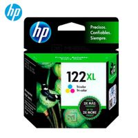 Cartucho de Tinta HP 122XL Tricolor CH564HL Deskjet 1050, 2050, 3050 Original