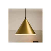 Lámpara colgante cocina cono minimalista