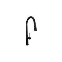 MEZCLADORA DE COCINA EXTRAIBLE AL MUEBLE NEGRO MC0107601