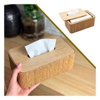 Sujetador Cuadritos Mostaza para Mesa de Comedor 21x13x8 cm YLigas Regalo