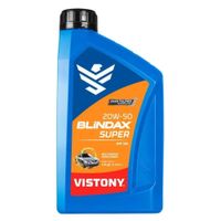 ACEITE VISTONY BLINDAX OIL GAS 20W50 - 1 cuarto (946 ml)