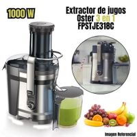 Extractor de jugos 1.25 lt Oster 3 en 1 FPSTJE318C