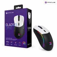 Mouse Gamer Primus Gaming Inalambrico Gladius Led 6b 10000dpi + Pad Mouse