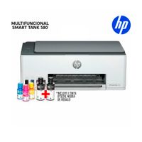Impresora Multifuncional HP Smart Tank 580 Wifi bluetooth smart app