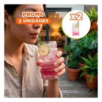 Pack2 Taza Moderna de Vidrio Transparente Estilo 6 Curvas para Bebidas Calientes YPapel Regalo