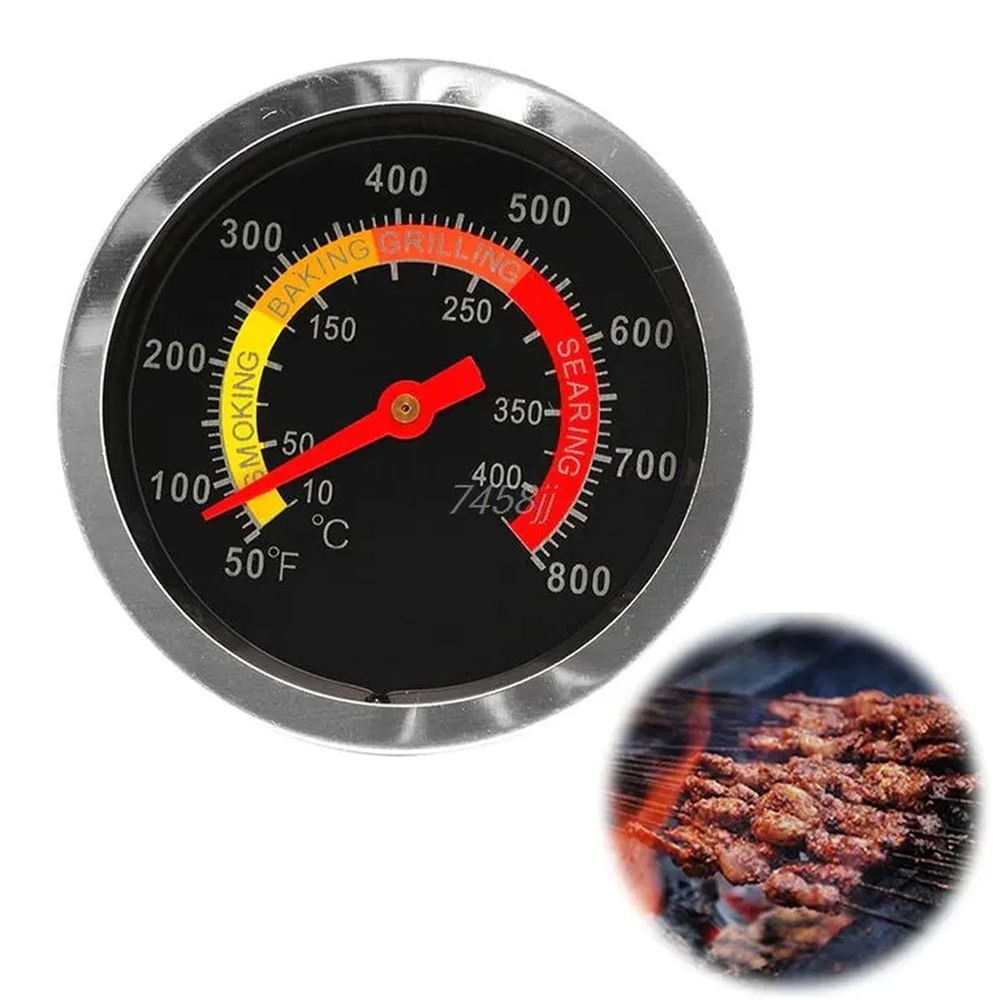 Termómetro para parrilla barbacoa horno artesanal