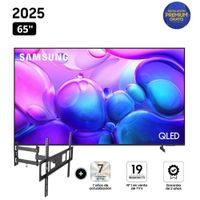 Televisor Samsung QLED 65 Smart TV 4K QN65Q6F + Rack Giratorio