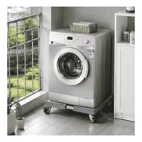 Soporte Con Ruedas Para Lavadora Refrigerador Y Electrodomésticos Base Ajustable Móvil