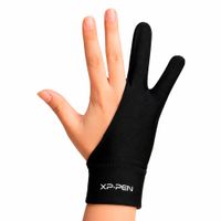 Guante XP-PEN Para Dibujo Talla S Negro Antifricción Para Tableta
