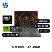 Laptop Hp Victus 15-fb3018la Amd Ryzen 7-7445hs 16gb 512gb Ssd Nvidia Rtx 3050-6gb 15.6"" Win11