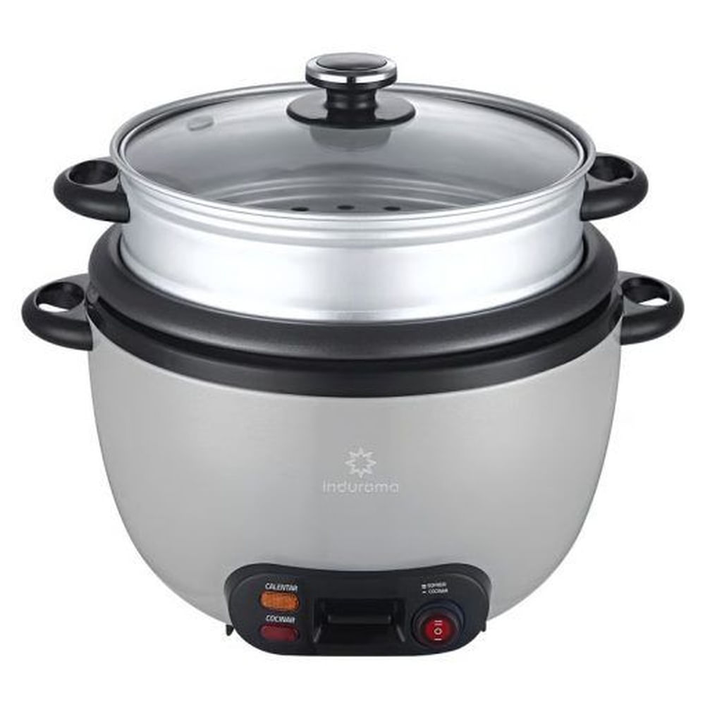Olla Arrocera indurama negra 2.8lt OAI28N