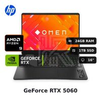 Laptop Hp Omen 16-ap0008la Ryzen 9-8940hx 24gb 1tb Ssd Rtx 5060 16"" (c2da1la#abm)