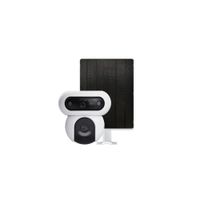 CÁMARA IP EXTERIOR EZVIZ HB90 DUAL 4MP Y 4MP PT Y PANEL SOLAR 8W CS-HB90 SP-R100