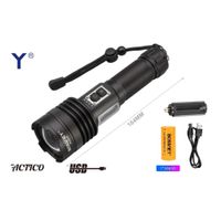 BOSSNEY Linterna LED de Alta Potencia 3000mAh BS-L3317-TG