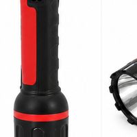 BOSSNEY Linterna LED con Batería Integrada 500mAh Rojo/Azul BS-L3106