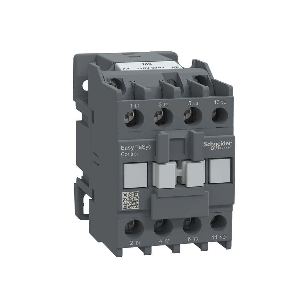 Contactor Trifasico 3P 25 Amperios 5.5kw 220VAC 1NA Schneider