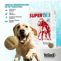 SUPER TAB Suplemento Alimenticio para Perros - 30 tabletas