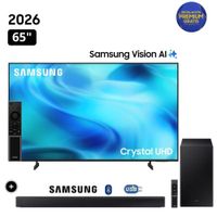 Televisor Samsung Smart TV 65"" Crystal UHD 4K UN65U8000H  + Soundbar HW B450