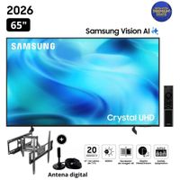 Televisor Samsung Smart TV 65"" Crystal UHD 4K UN65U8000H  + Rack Giratorio