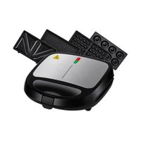 Sandwichera Multifuncional 6 en 1 con Placas Intercambiables 850W