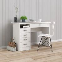 Escritorio Moderno Homero Blanco R&R Muebles