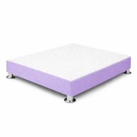 Base de Cama Confort Cromo Lila 1.5 Plz