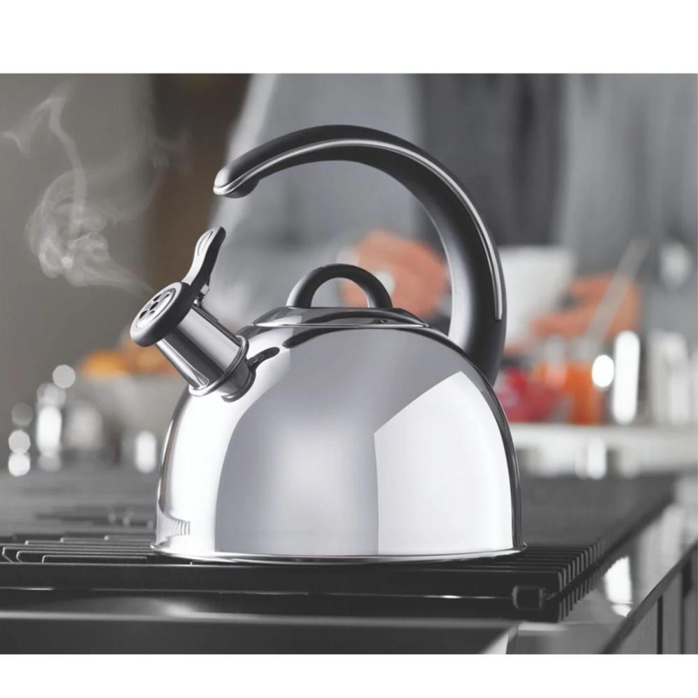 TETERA TRAMONTINA 61488213 3.3 L DE ACERO INOXIDABLE CON SILBATO