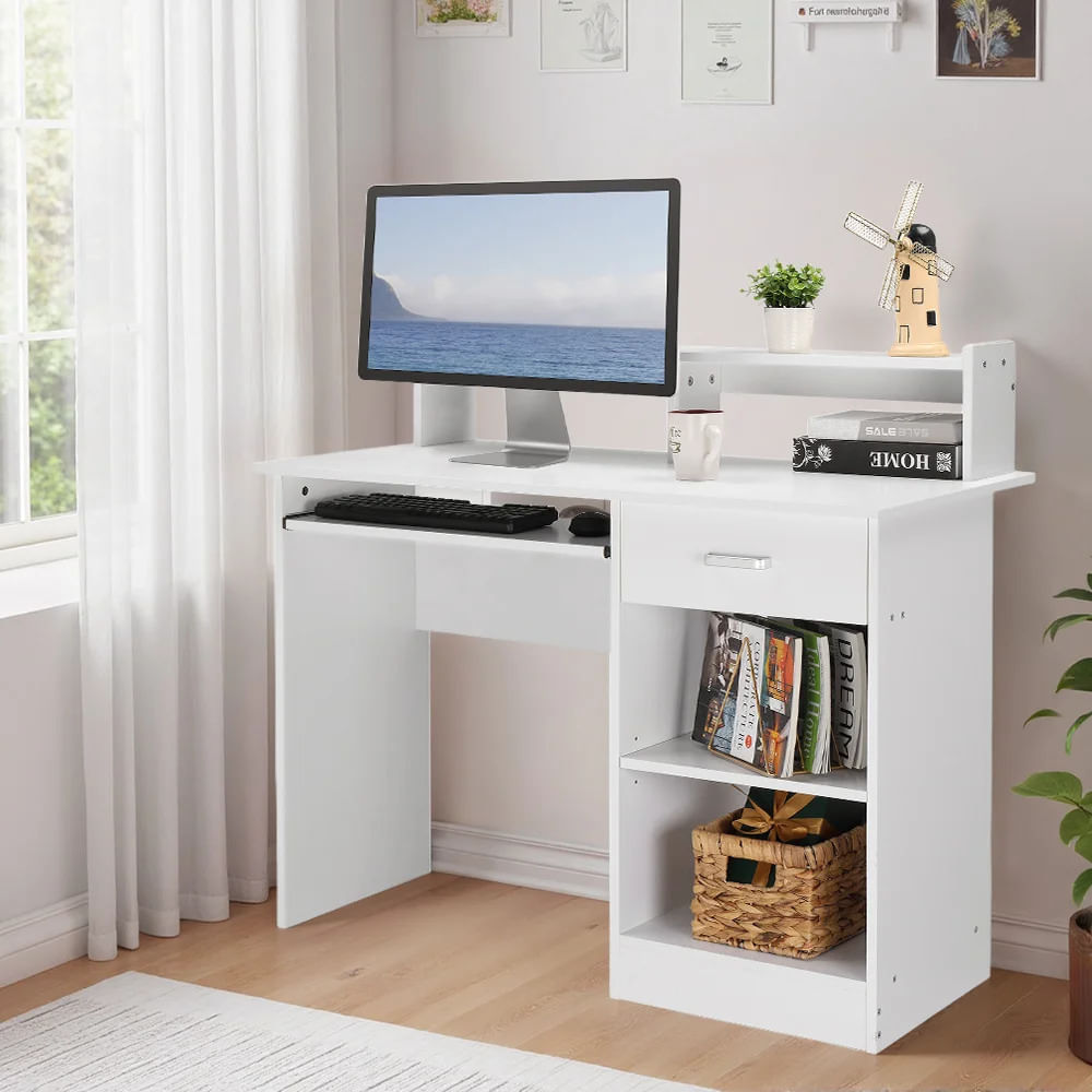 Escritorio Moderno Criston Blanco R&R Muebles