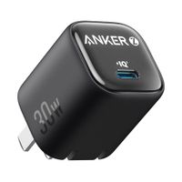 Cargador Anker Zolo Mini Tipo C carga rápida negro