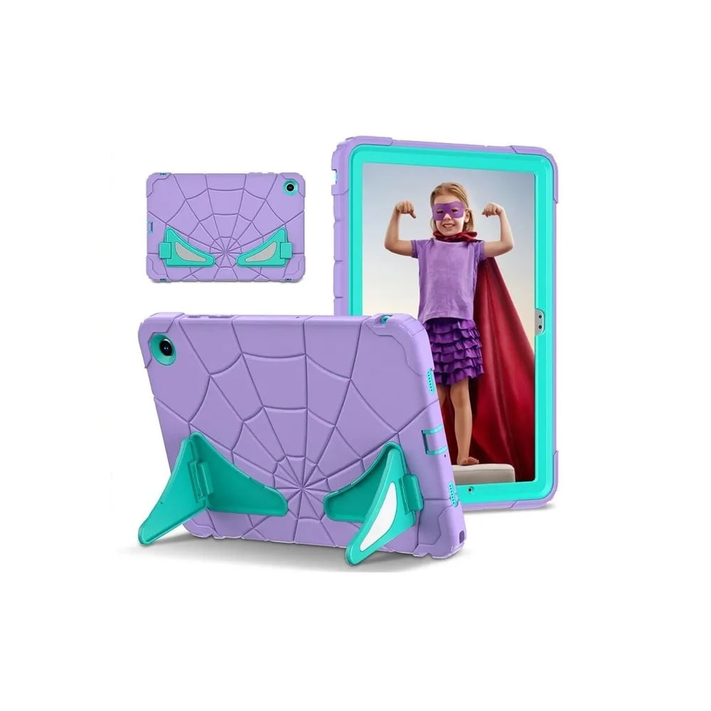 Protector Kids Antigolpe para Tablet Samsung Galaxy Tab A11 SM-X133 Lavanda Green