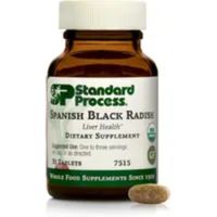 Rábano Negro en capsulas Orgánico Standard Process Spanish Black Radish 750 mg 30 Tabletas