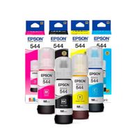 Pack deTinta Epson T544 Negro, Cian, Magenta, Amarillo