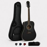 GUITARRA ACUSTICA DR-100 EBONY PACK