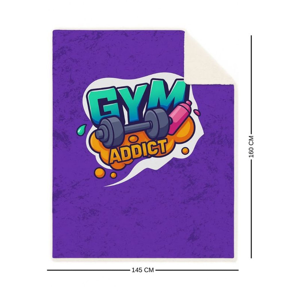 Manta Sherpa Valuma Gym Addict 160cm x 145cm