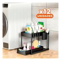 Pack12 Caja 2 Niveles Con Cajon Inferior Deslizable Para Oficina Y Papel Regalo