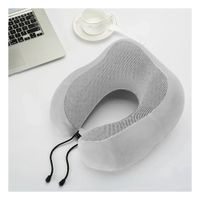 Almohada Plomo de Cuello para Viajar en Terciopelo con Espuma Viscoelastica Y Papel Regalo