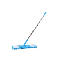 Pack12 Repuesto Rectangular de Microfibra Celeste Practico Limpieza General