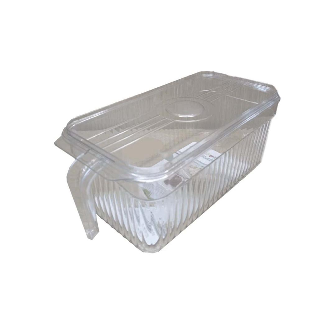 Bandeja Organizadora Apilable de Cocina 26x15x30cm Transparente Y Regalo Sticker