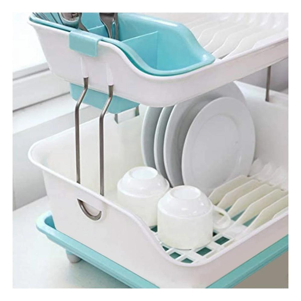 Escurridor de Plato Celeste para la Utilidad de Hijos Sanos Y Ligas Regalo
